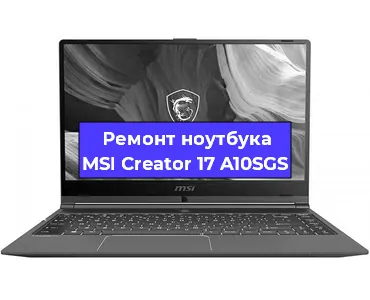 Замена процессора на ноутбуке MSI Creator 17 A10SGS в Ростове-на-Дону